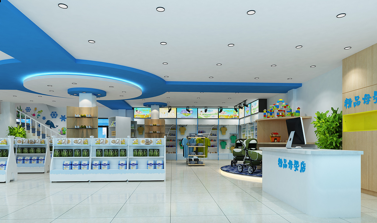 郑州母婴店设计案例