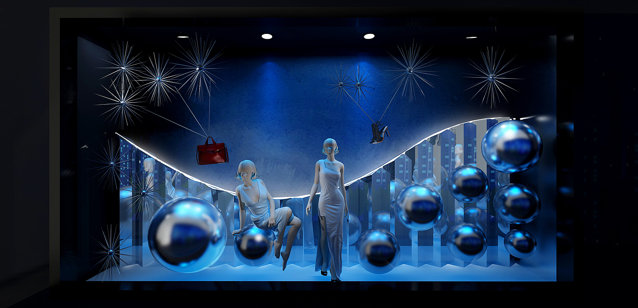 星际主题橱窗（图ZMjQ3NzExNTky） - 场景 - 站酷设计师植物生命终结者原创素材 - 站酷ZCOOL