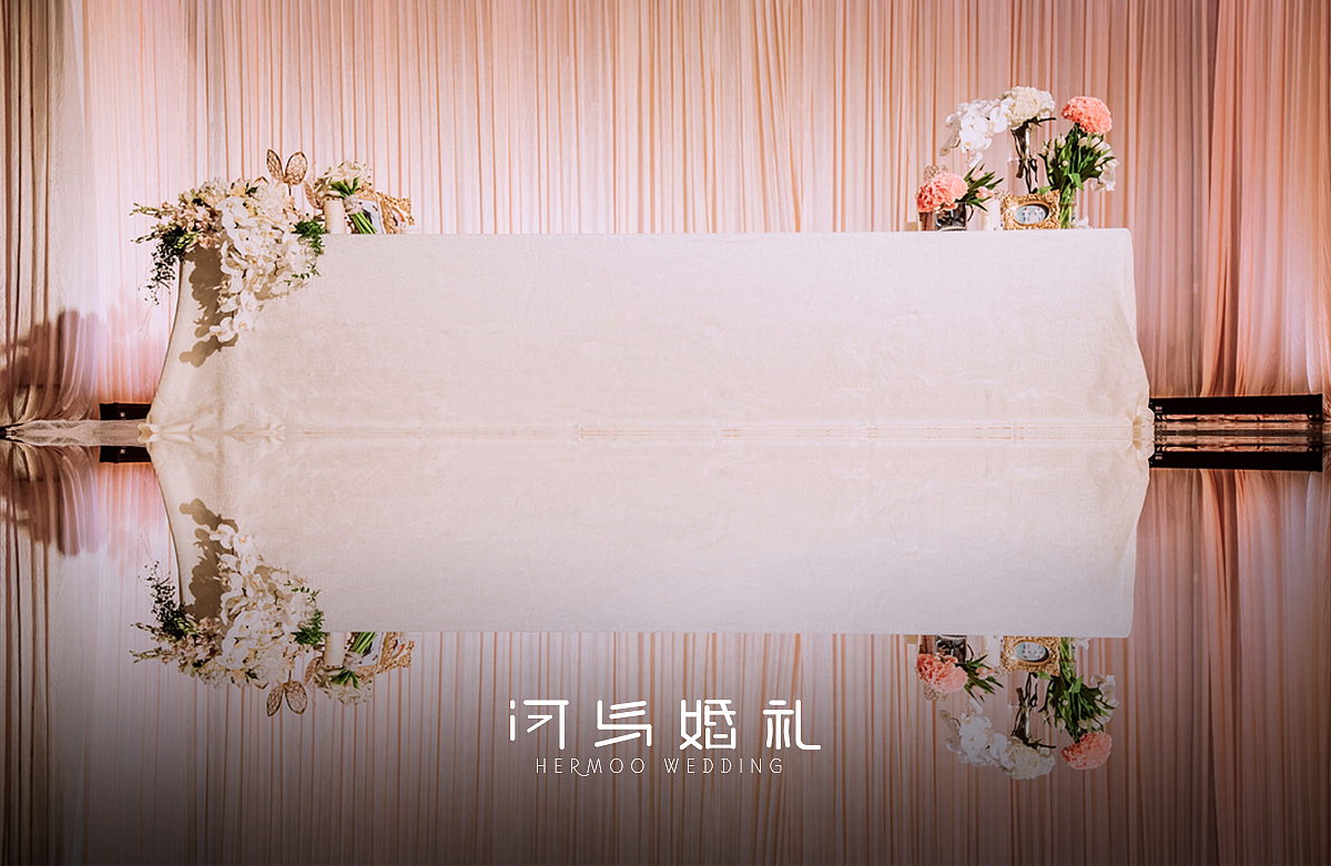河马婚礼｜西式现代婚礼（橙色＋白色＋粉色）（图ZMTM3ODg1MDY4） - 人文/纪实摄影 - 站酷设计师河马婚礼原创素材 - 站酷ZCOOL