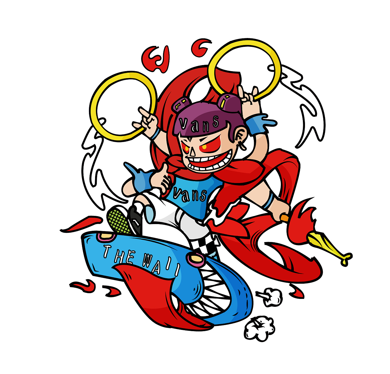 vans图案,海报设计