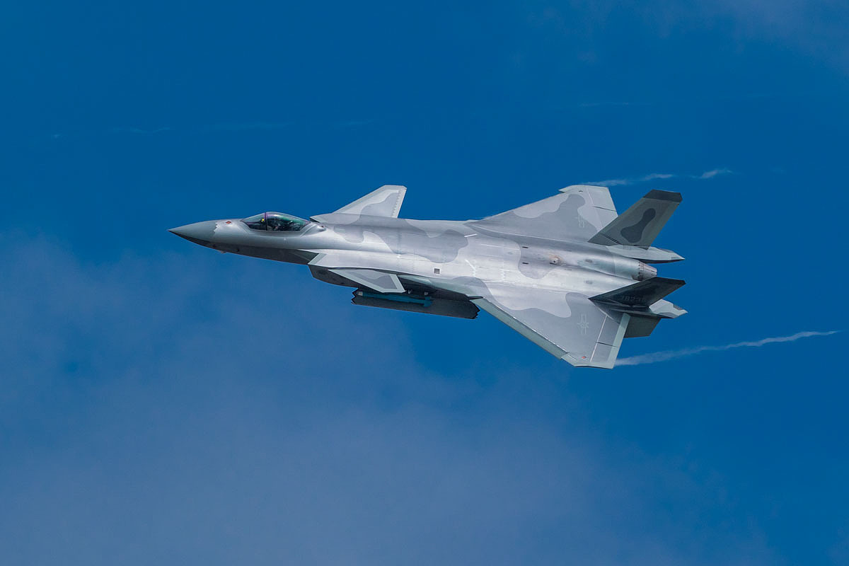 珠海航展打飞机