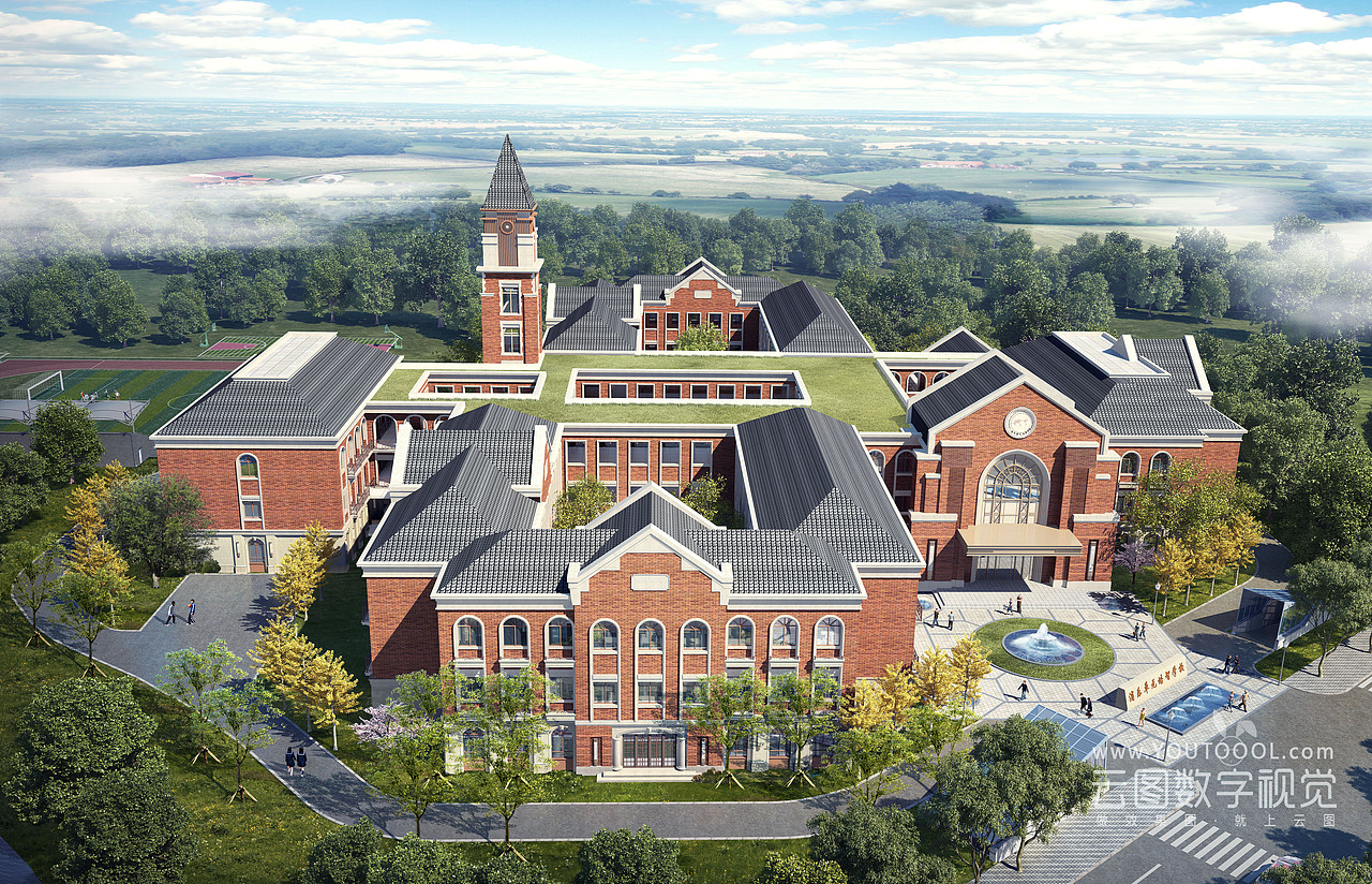 培智学校(欧式)|云图视觉