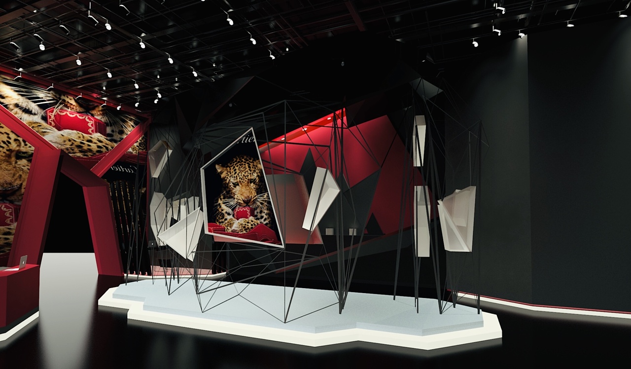cartier x 岭南主题会展空间设计|空间|展陈设计|林