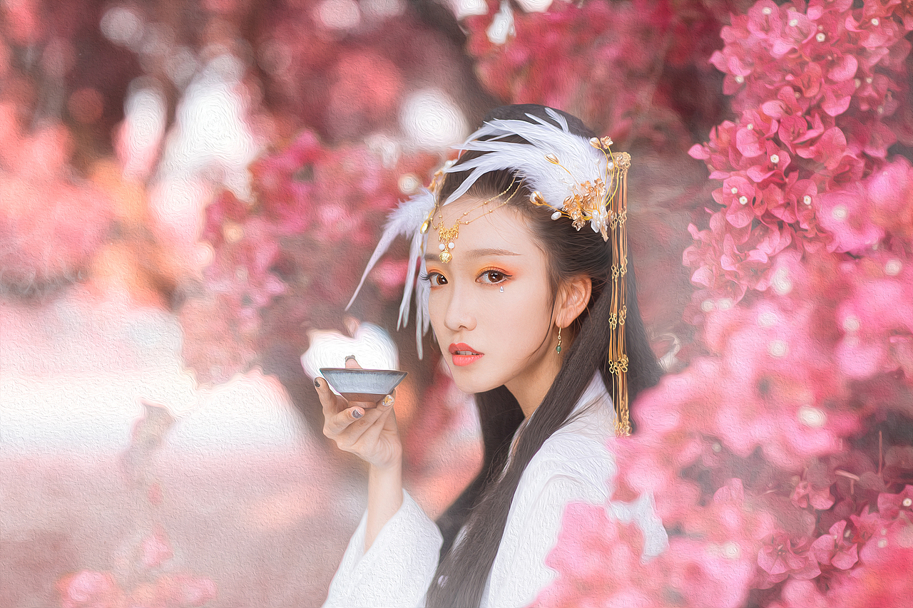 瑶池赋（图ZMTM2NTI1MDQ4） - 人像摄影 - 站酷设计师狂奔的sara原创素材 - 站酷ZCOOL