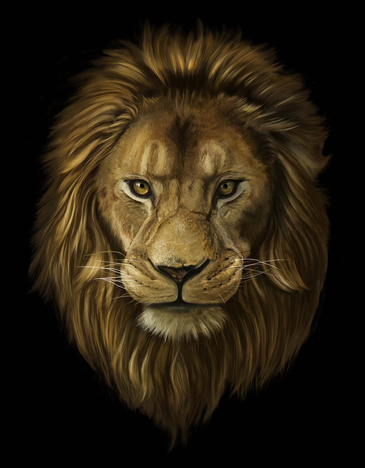 霸气动物狮子主题桌面壁纸高清图片大全_配图网