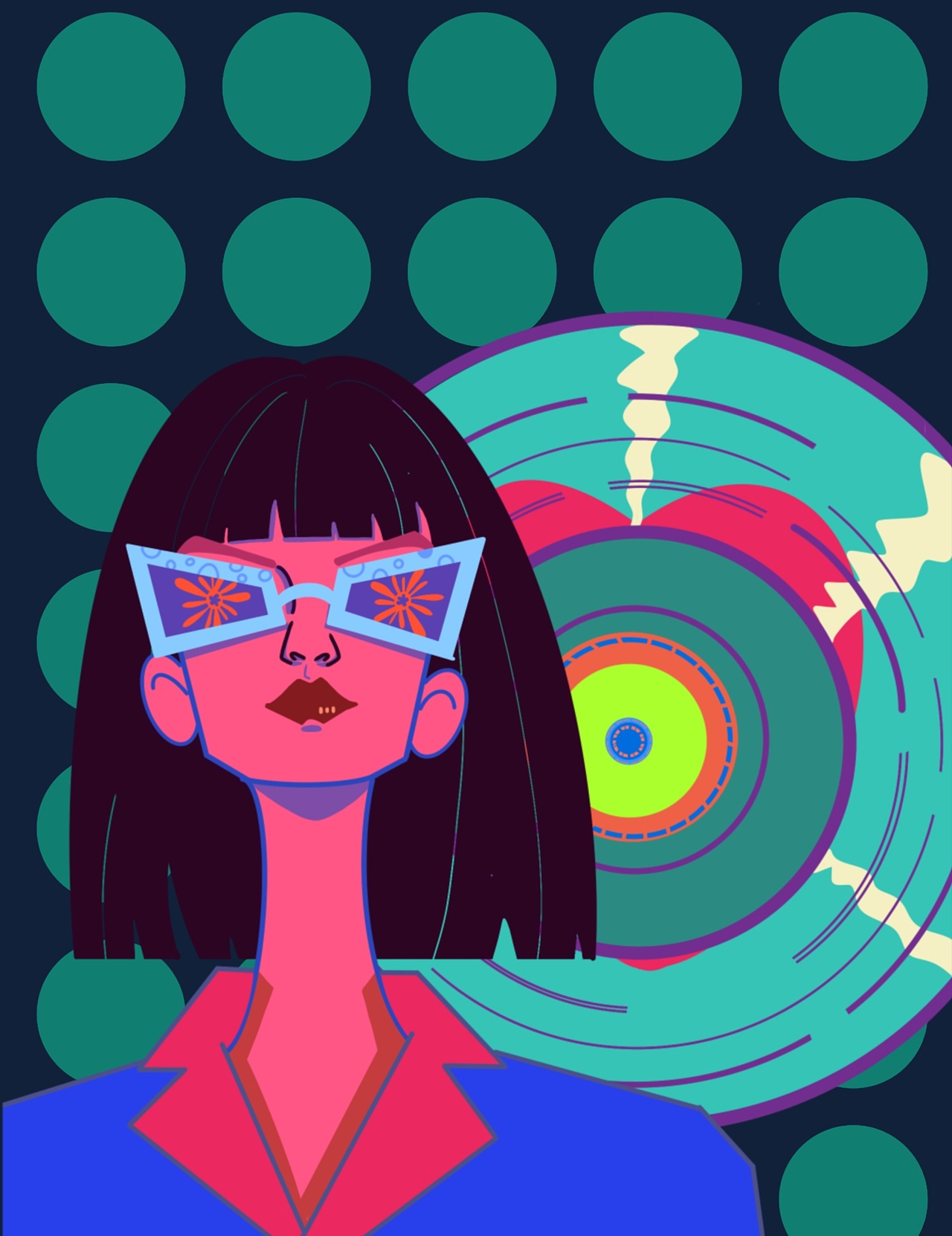 没有音乐会死（图ZMjU4MjI4Mzk2） - 艺术插画 - 站酷设计师小屁玫原创素材 - 站酷ZCOOL