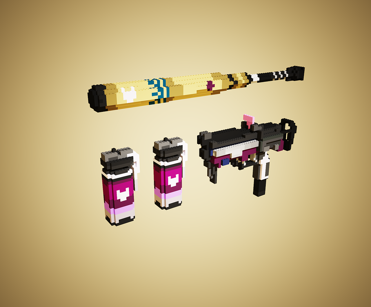 体素-练手小作品合集（图ZMTM0OTc5NTgw） - 机械/交通 - 站酷设计师Yukgit原创素材 - 站酷ZCOOL