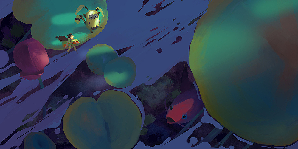 《微人类》系列插画/shane小菜