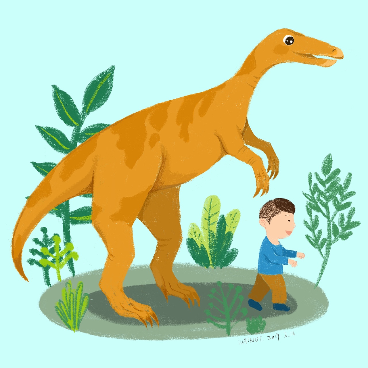 第十六画:似鸡龙