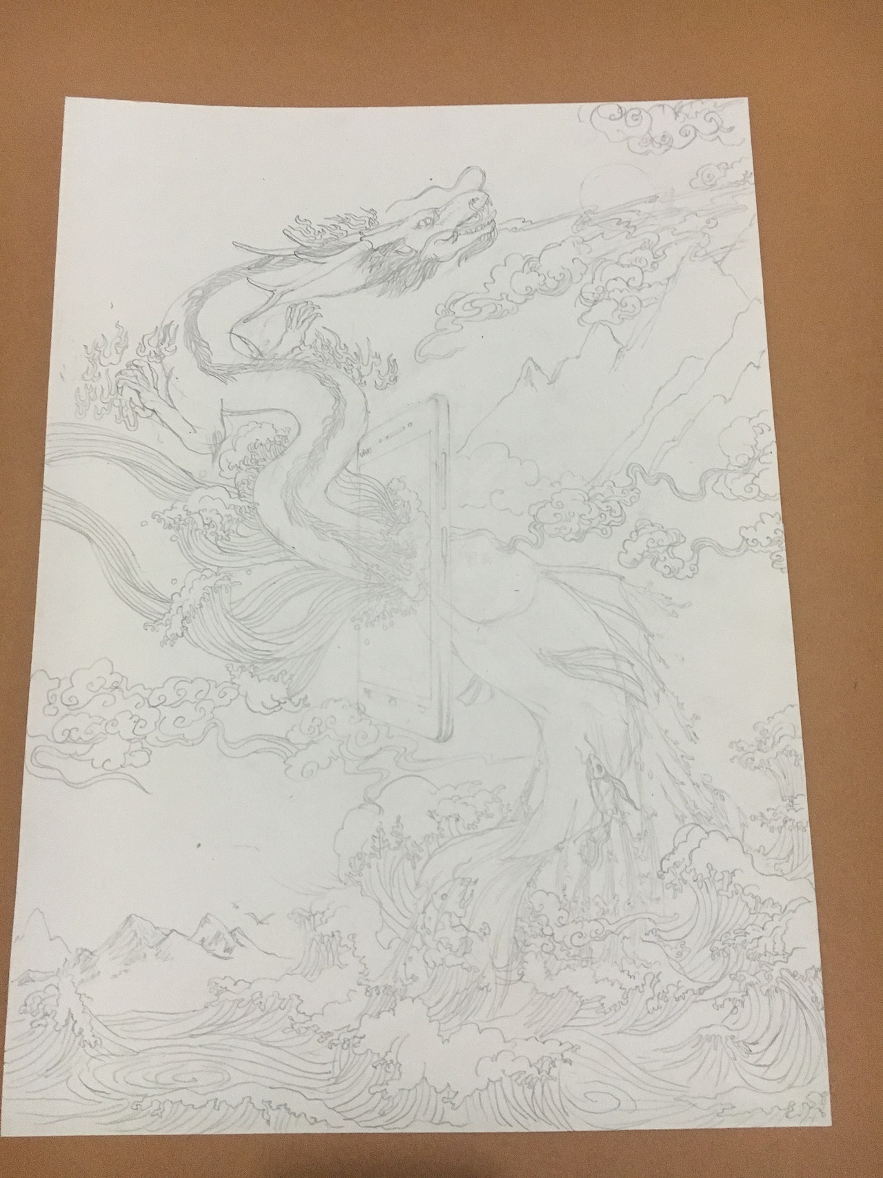 鯉躍&破繭—vivo告別不快（圖ZNTM2OTk0MzI=） - 商業(yè)插畫 - 站酷設計師SunpoolZCG原創(chuàng)素材 - 站酷ZCOOL