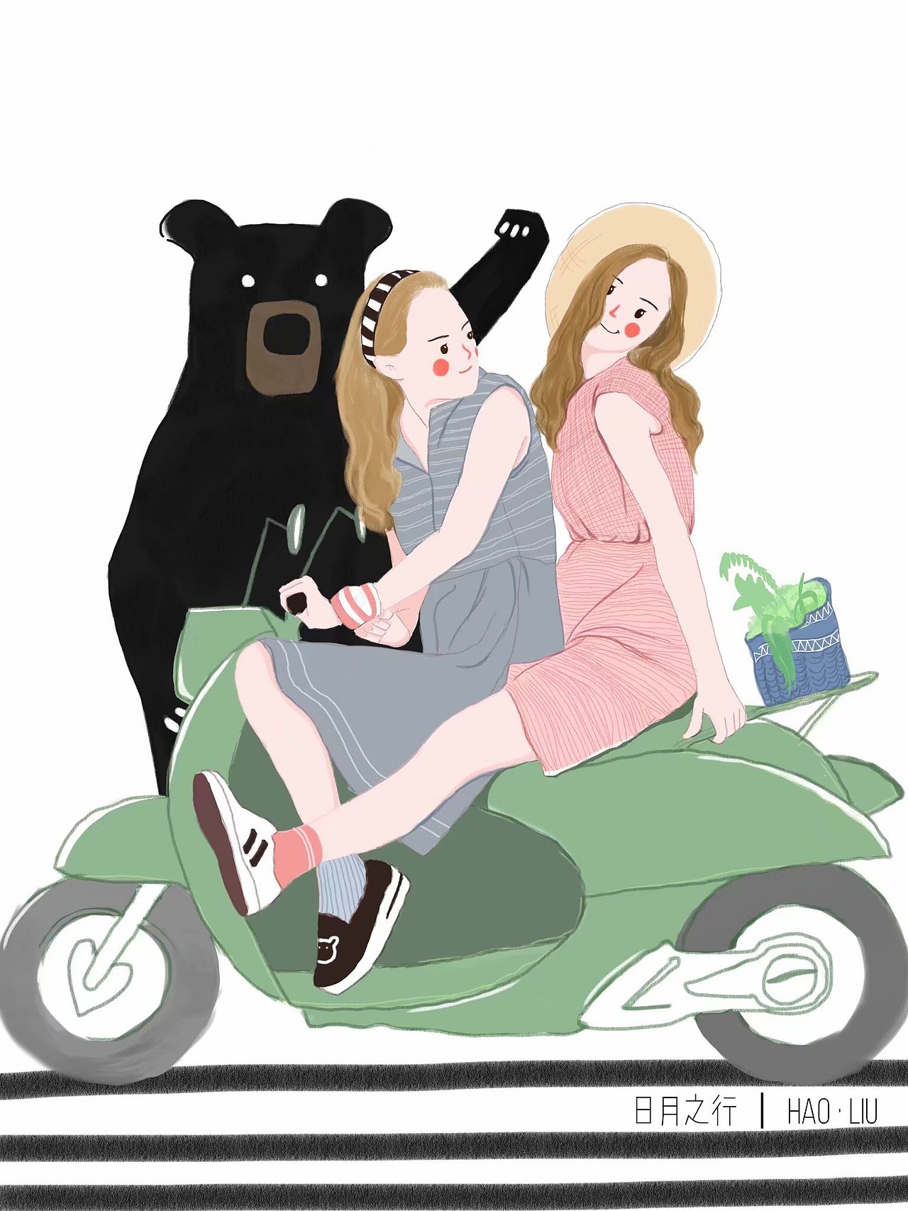 日月之行（图ZMTg4MTczMDQw） - 创作习作 - 站酷设计师芙里达达原创素材 - 站酷ZCOOL