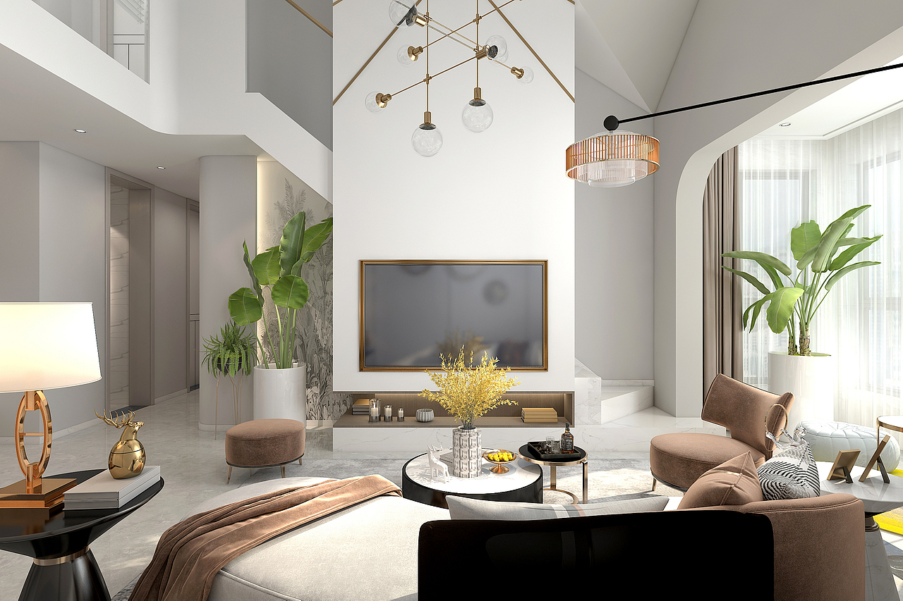 商都奕景现代风格案例