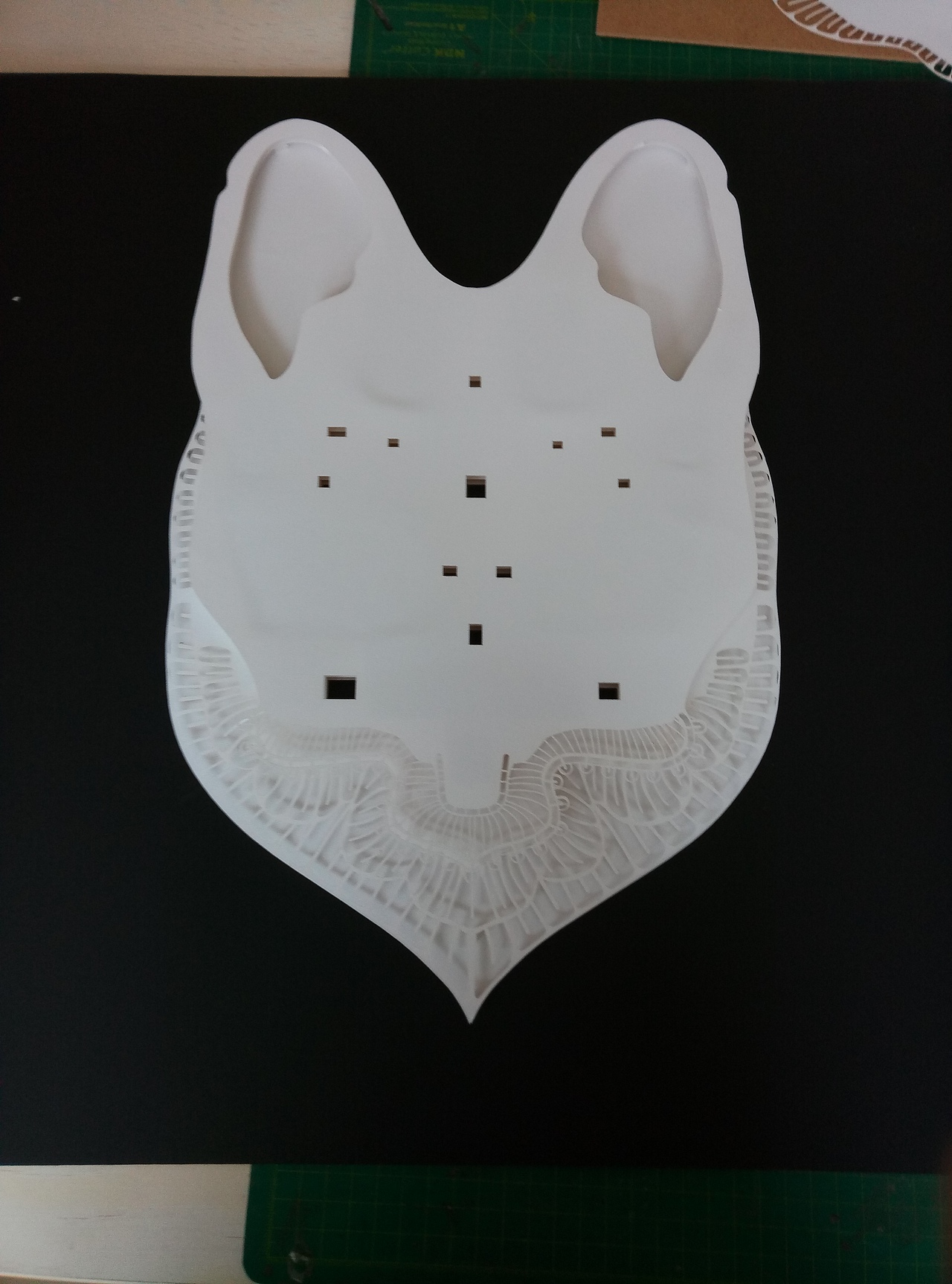 动物头纸雕（图ZMTExMzA4ODA4） - 工艺品设计 - 站酷设计师朱顺立原创素材 - 站酷ZCOOL