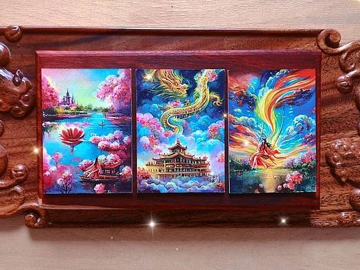 《pink《無(wú)極《鏡花水月《錦繡《云頂天宮》系列作品（個(gè)人主頁(yè)-ZNjU2ODA3MzI=） - 藝術(shù)插畫(huà) - 站酷設(shè)計(jì)師山水唐人原創(chuàng)素材 - 站酷ZCOOL