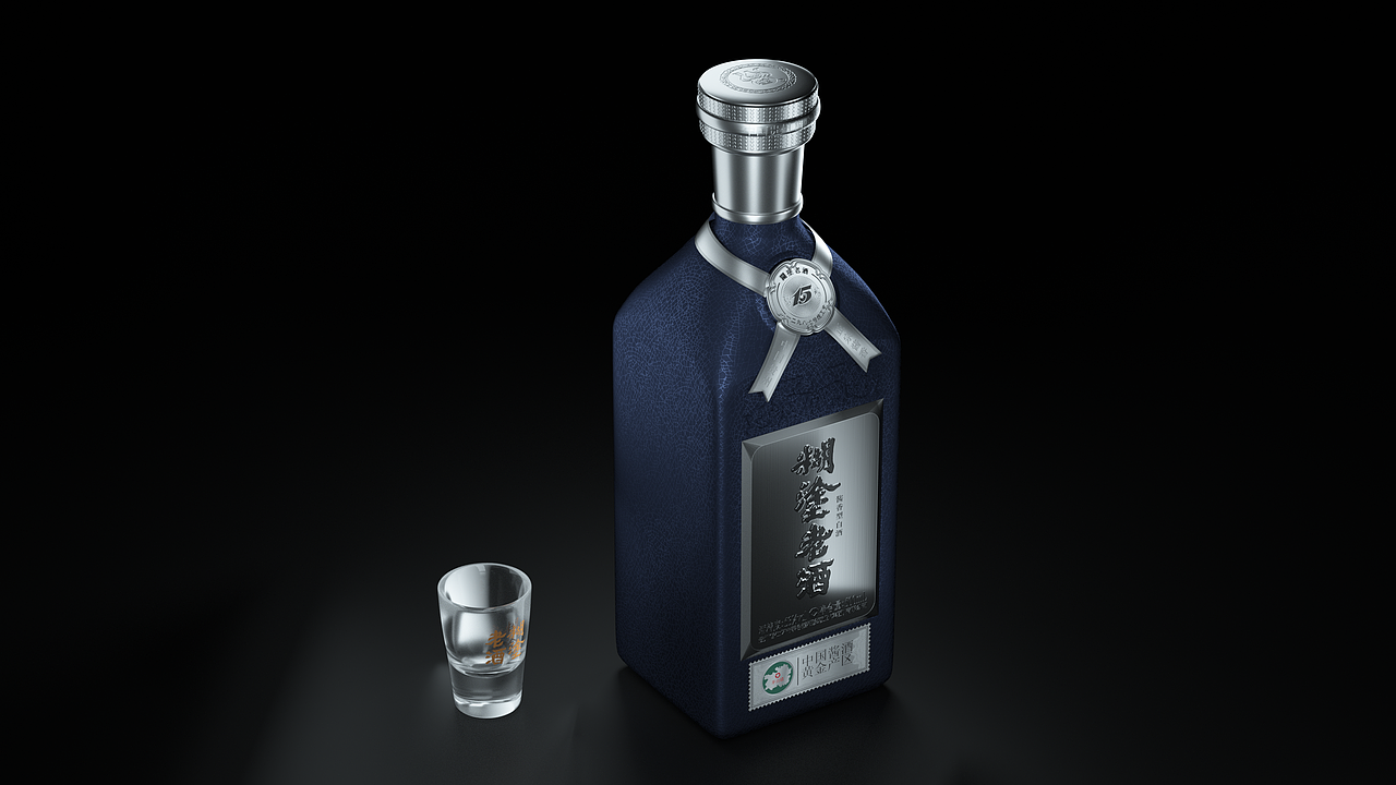 酒包装渲染（图ZMjg0MjYwNjEy） - 产品 - 站酷设计师成都蓉城3d设计原创素材 - 站酷ZCOOL
