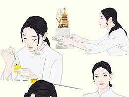 插画人物小练习