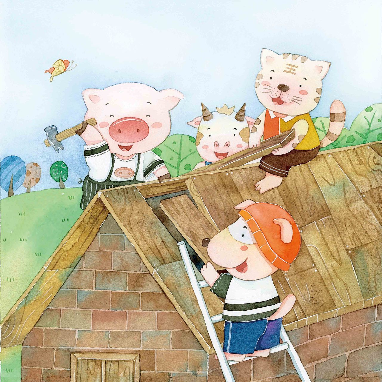 睡前故事|153.三只小猪—那些年我们读过的童话系列