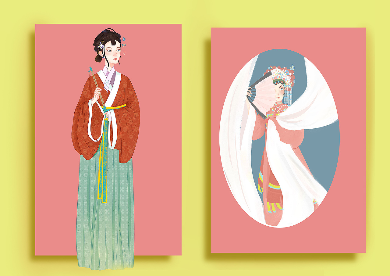 插画作品集（图ZMjc1NzU5MTgw） - 商业插画 - 站酷设计师暖冬的向日葵原创素材 - 站酷ZCOOL