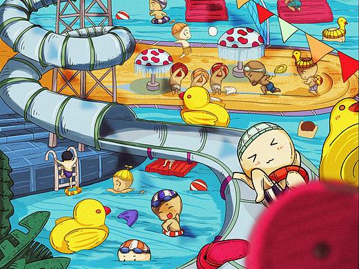 夏日团建-泳池派对