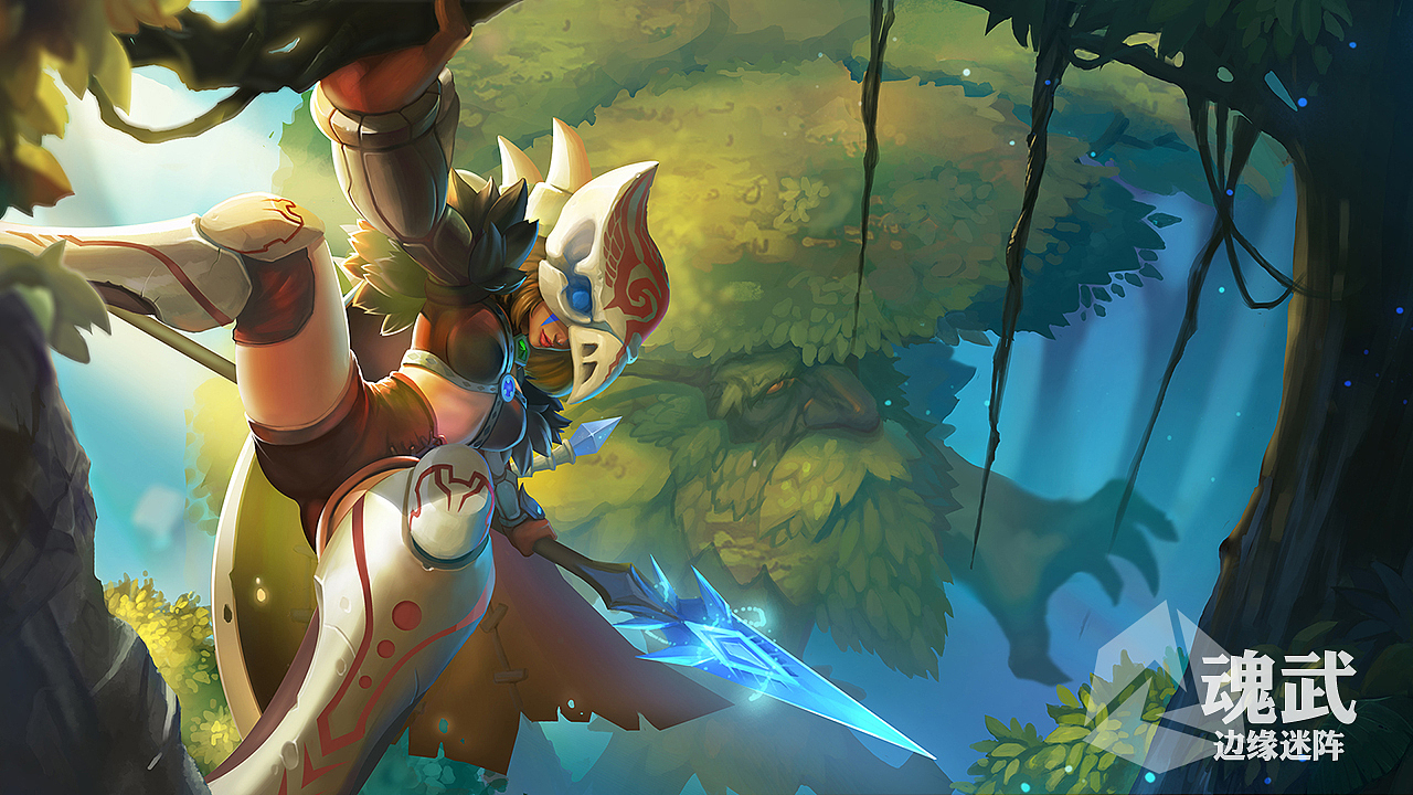 魂武首屏插画（图ZMTM0MjI5MzY4） - 商业插画 - 站酷设计师彭刚原创素材 - 站酷ZCOOL