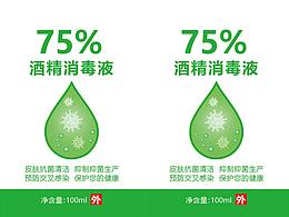 免洗手抑菌凝膠—酒精消毒液