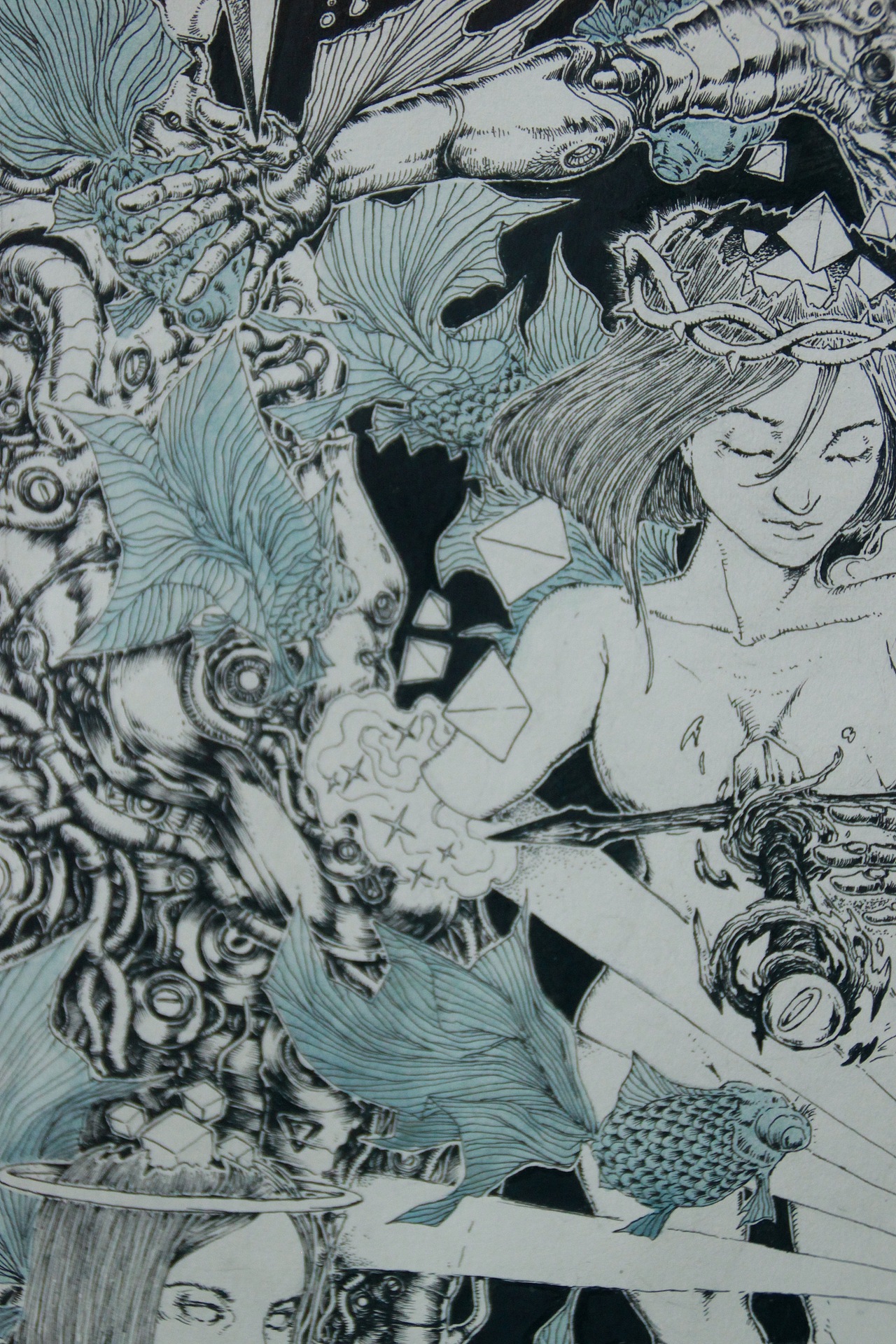 Determination 決心 2017-004（图ZODIyNzc5MzI=） - 艺术插画 - 站酷设计师我的药呢原创素材 - 站酷ZCOOL