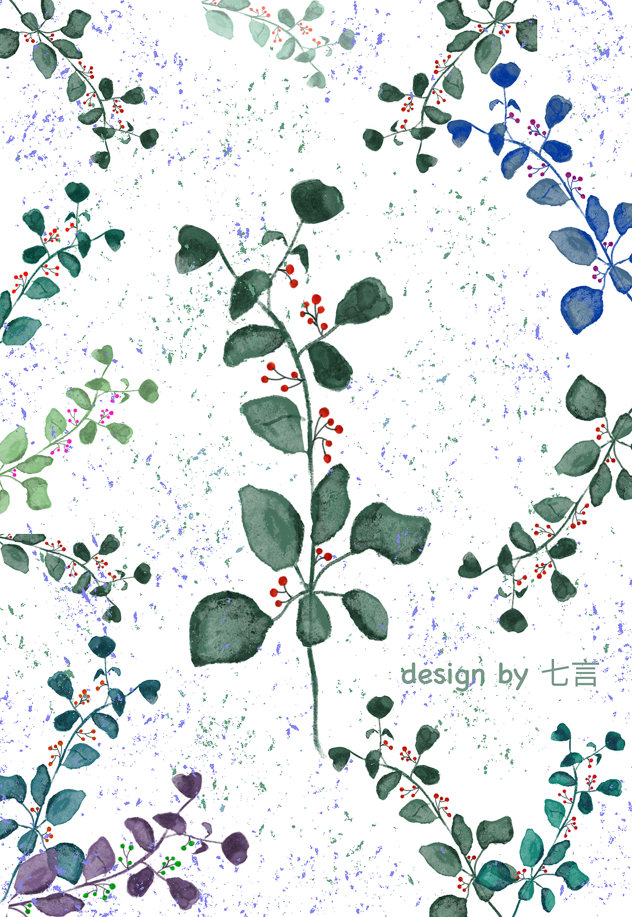 植物🌳（图ZMjIzMTQ5ODky） - 创作习作 - 站酷设计师七小言原创素材 - 站酷ZCOOL