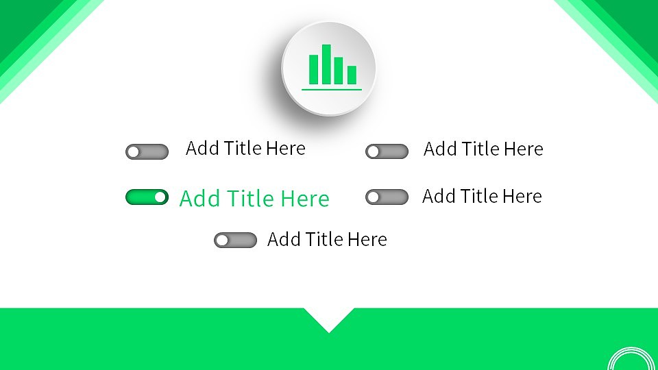 绿色清爽商务汇报动态PPT模版