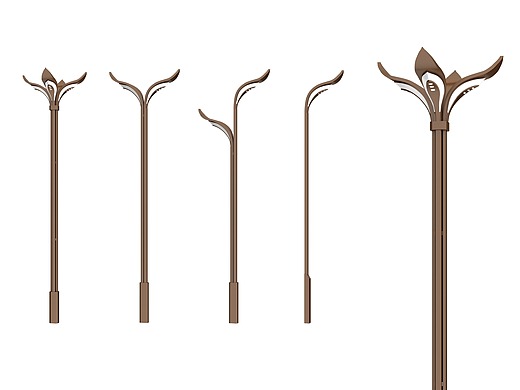 云裳景观路灯-双臂路灯-高低臂路灯-多杆合一路灯