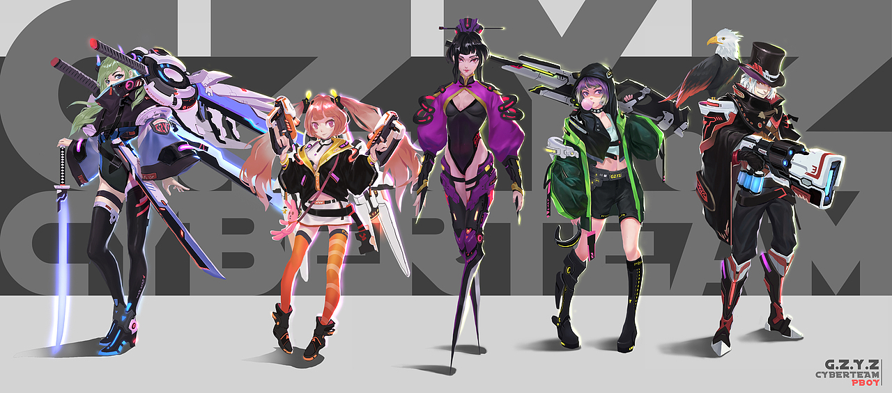 G.Z.Y.Z（图ZMTI5Mjc1NjIw） - 概念设定 - 站酷设计师隔壁家的pboy原创素材 - 站酷ZCOOL