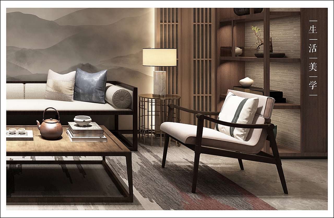 雅园设计 | 今日,做一等闲人 (方案一)