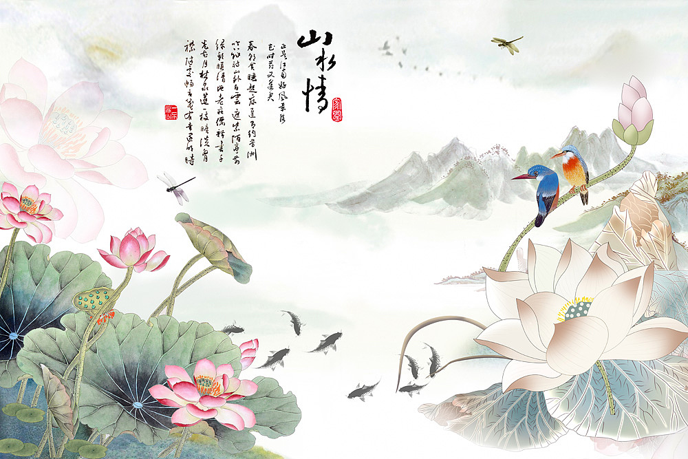 2022花鸟（图ZMjc2NzAzNzQw） - 商业插画 - 站酷设计师新中式纱画图库原创素材 - 站酷ZCOOL