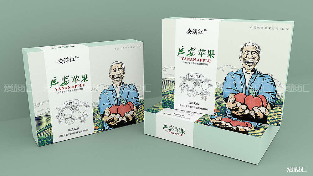 陕北延安苹果包装设计（图ZMjMxMjk0NzUy） - 包装 - 站酷设计师爱设汇原创素材 - 站酷ZCOOL