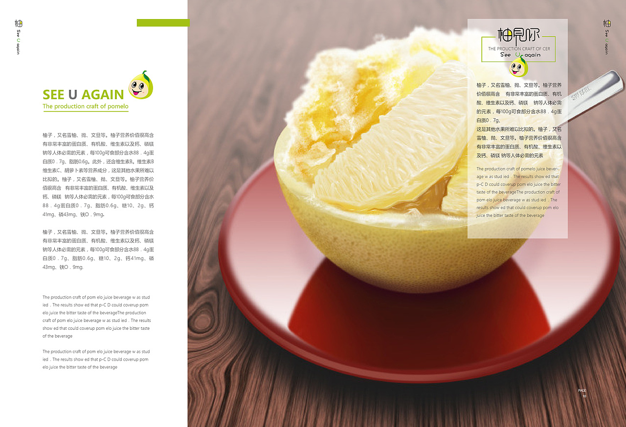 一套饮品平面画册排版以及logo的设计（图ZNjg0MTgzMjA=） - 书籍/画册 - 站酷设计师风听原创素材 - 站酷ZCOOL