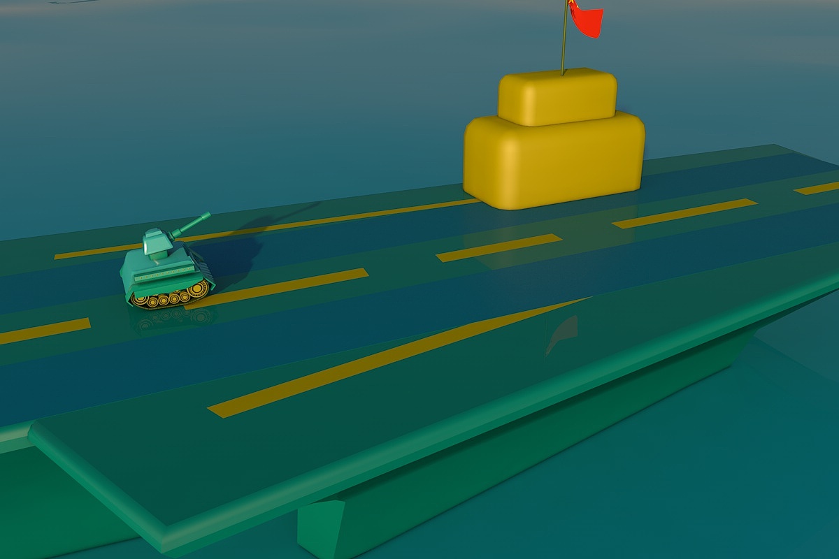 航母上的坦克（图ZMTA1MzI0NTYw） - 动画/影视 - 站酷设计师江沪川原创素材 - 站酷ZCOOL