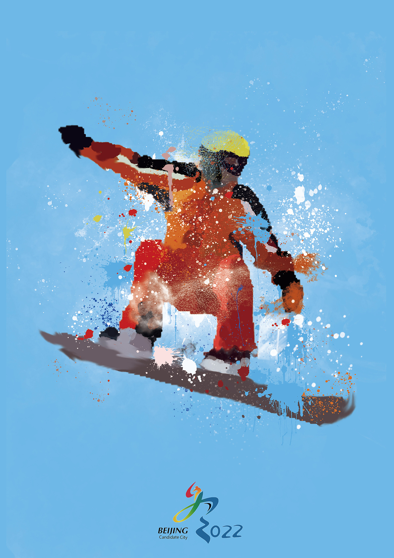 2022年北京冬奥会海报创作