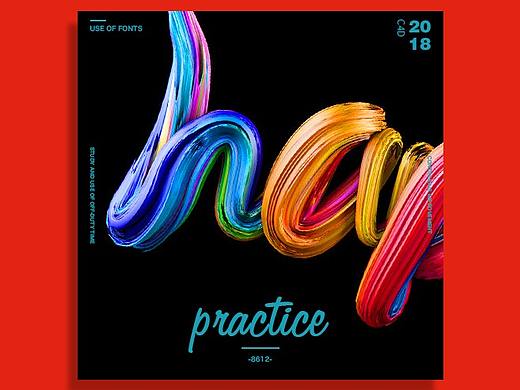 一些C4D小练习（个人主页-ZMzQ5Njc0MzI=） - 海报 - 站酷设计师小鹿GO原创素材 - 站酷ZCOOL