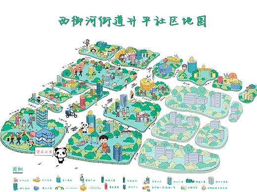 社区街道手绘地图项目方案