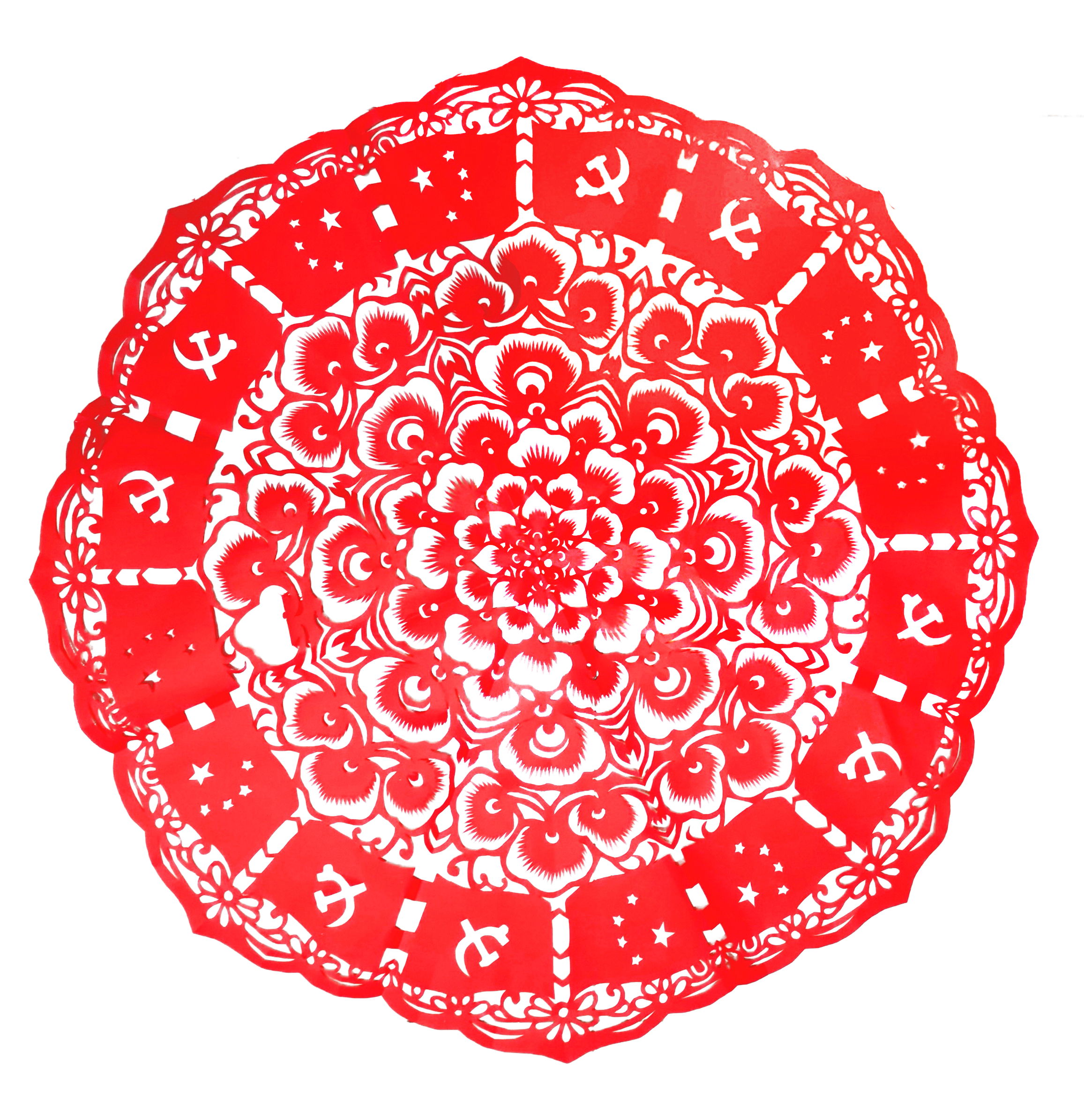 窗花|手工艺|工艺品设计|可帅鑫剪纸 - 原创作品 - 站酷 (zcool)