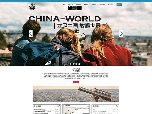 科技企业官网设计