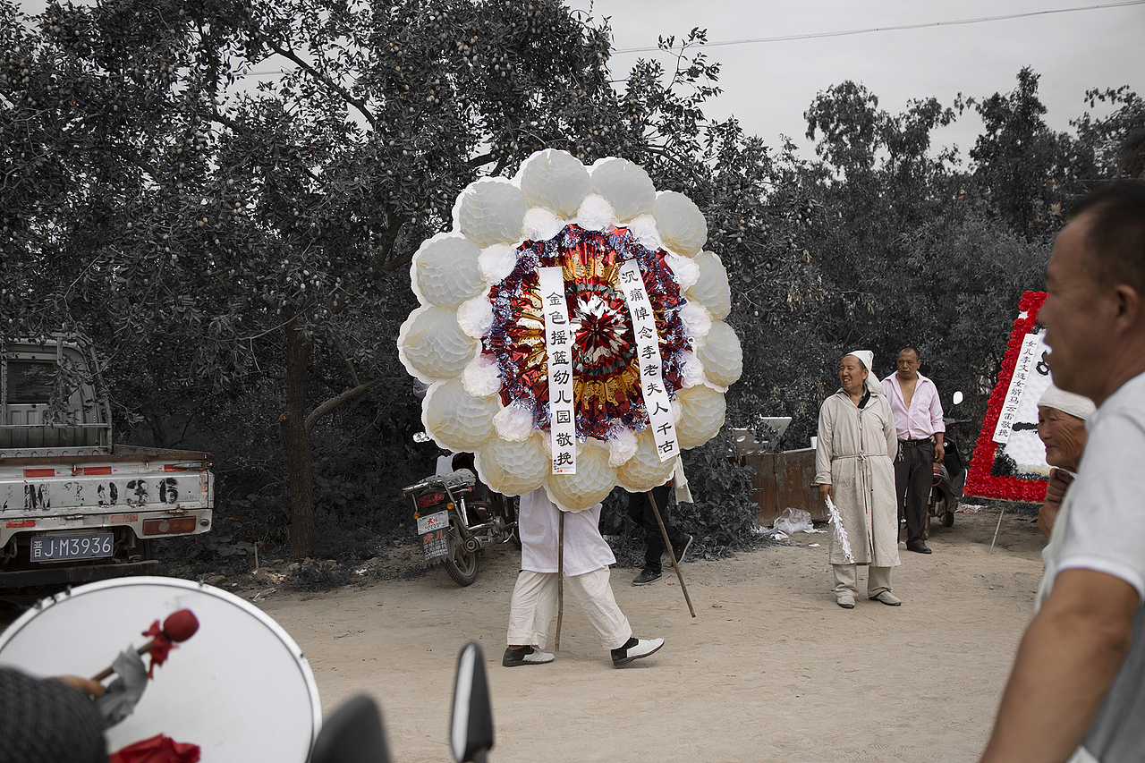 风俗摄影 山西葬礼