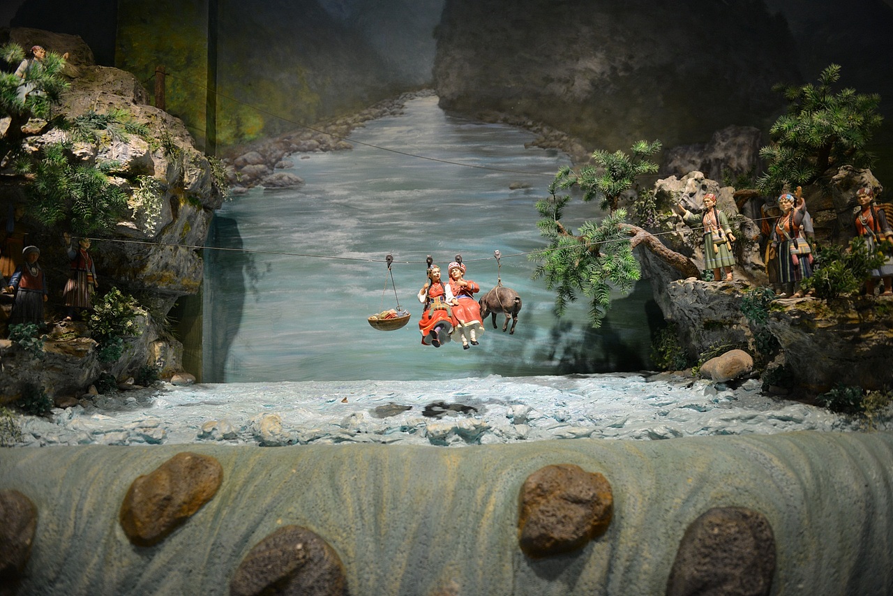 56个民族婚俗微雕2