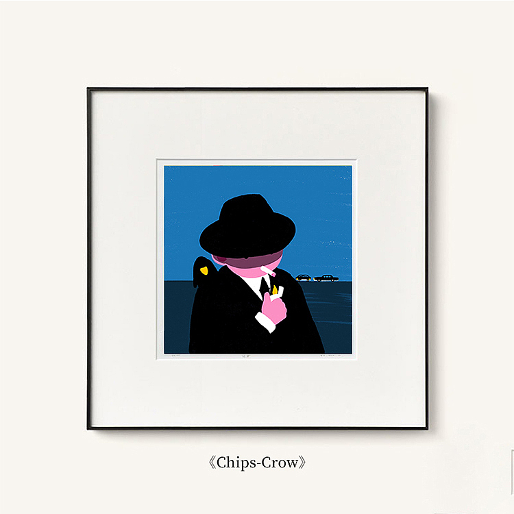 《Chips》（图ZMjY2MzQ3Njk2） - 艺术插画 - 站酷设计师三白ThreeBye原创素材 - 站酷ZCOOL