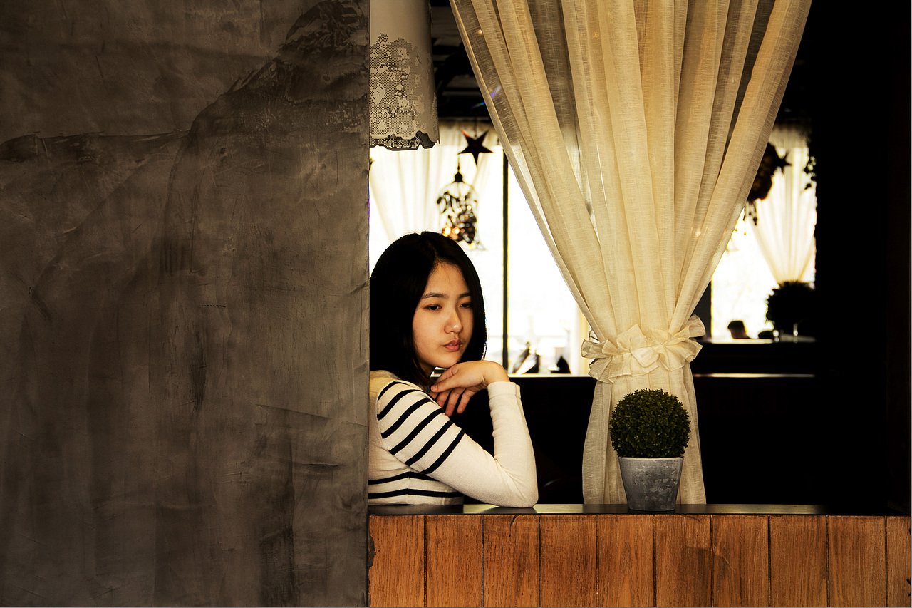 五份咖啡馆|摄影|人像摄影|candy115_原创作品-站酷zcool