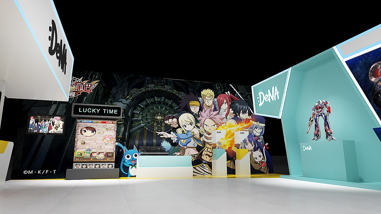 动漫展位 展位展示点展览3D效果图设计制作（图ZMjAzODEwNTg0） - 其他三维 - 站酷设计师不求人_ph原创素材 - 站酷ZCOOL