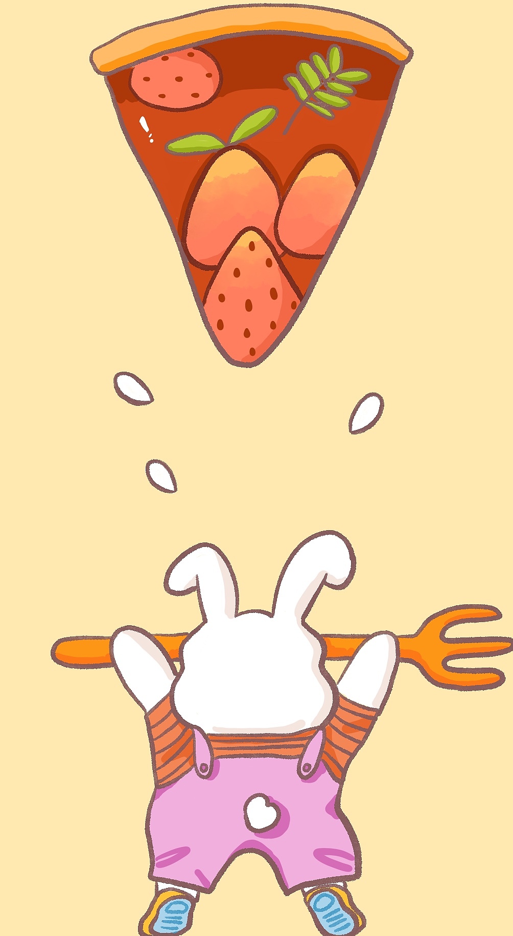甜品,兔子
