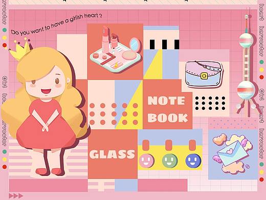 “孟菲斯”风格海报~