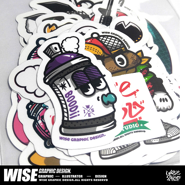 Wise Original Sticker#(图ZNTgwNjQ4Njg=) - 生活用品 - 站酷设计师大只筋肉人原创素材 - 站酷ZCOOL