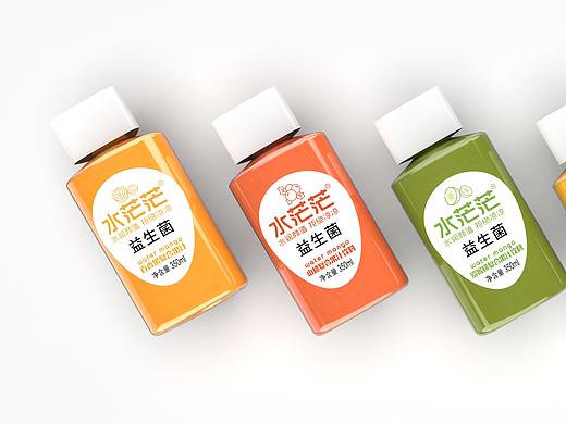 水茫茫 五种口味果汁设计