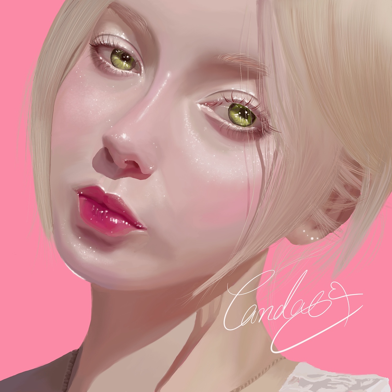 人像厚涂procreat绘画指绘